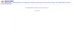 Desktop Screenshot of biocard-se.org